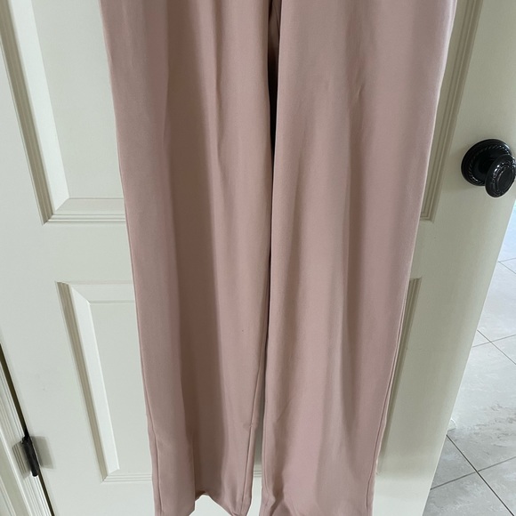 Balmain beige jumpsuit jumper gold buttons onesie sz 40 - Picture 9 of 11